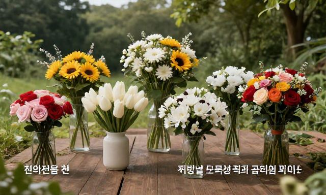 친구선물추천 관련 이미지 - 실패 없는 친구선물추천: 취향별 맞춤형 꽃과 공예 아이템 비교 가이드
